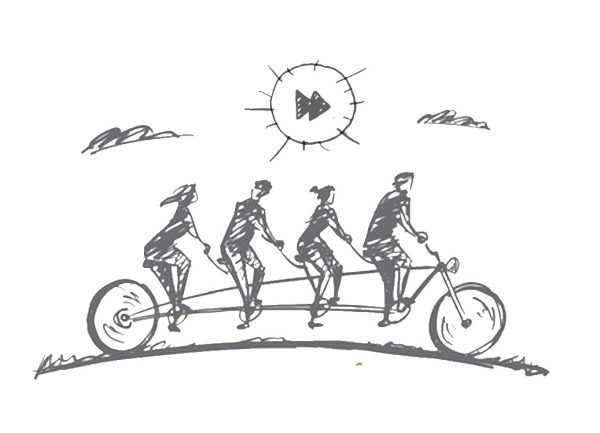 Correlation Coaching_Website Image_Bicycle Family Doodle_transparent